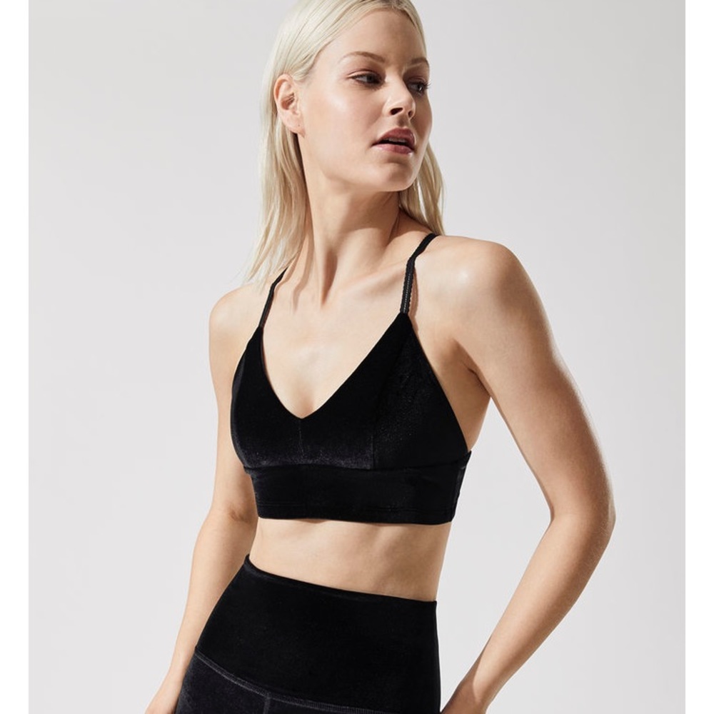 Beyond Yoga Velvet Bralette